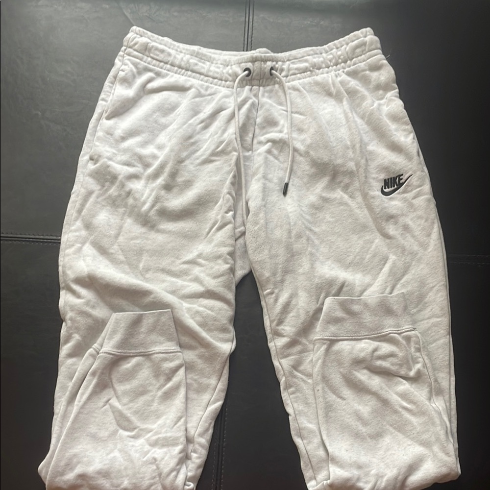 Nike Classic White Joggers